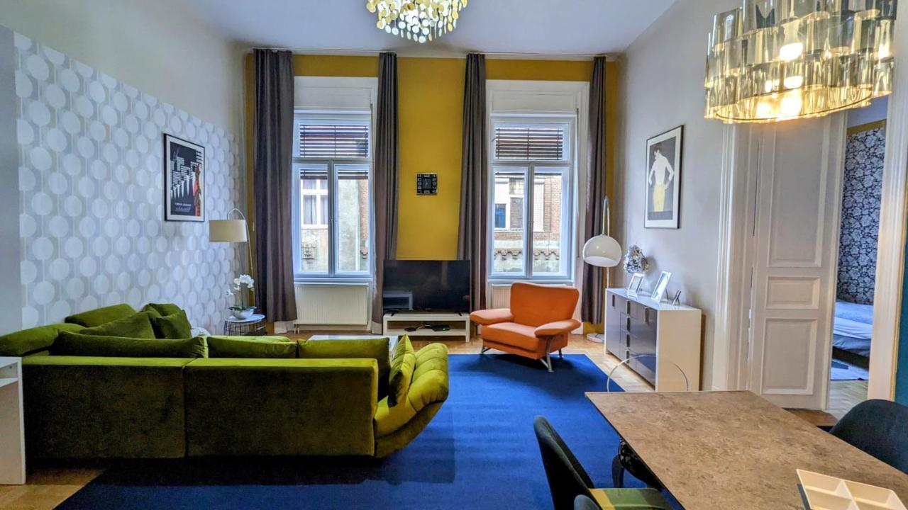 Freeparking - Great Synagogue Apartment, 2 Bedroom, 5 People ,Wifi, Ac Budapeszt Zewnętrze zdjęcie